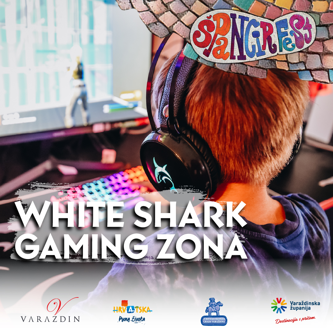 Whiteshark gaming zona ponovo na Špancirfestu